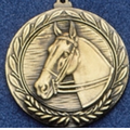 1.5" Stock Cast Medallion (Horsehead English)